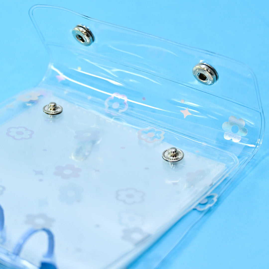 Q-LiA Kira Kira Seal Binder for 3D Stickers (Blue)