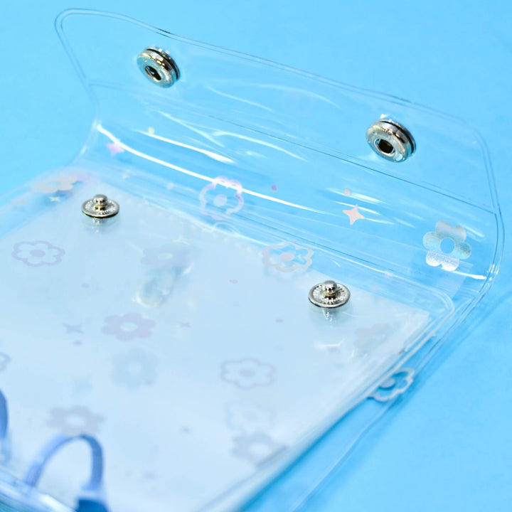 Q-LiA Kira Kira Seal Binder for 3D Stickers (Blue)