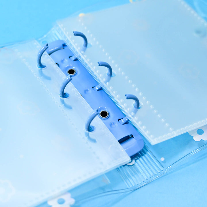 Q-LiA Kira Kira Seal Binder for 3D Stickers (Blue)