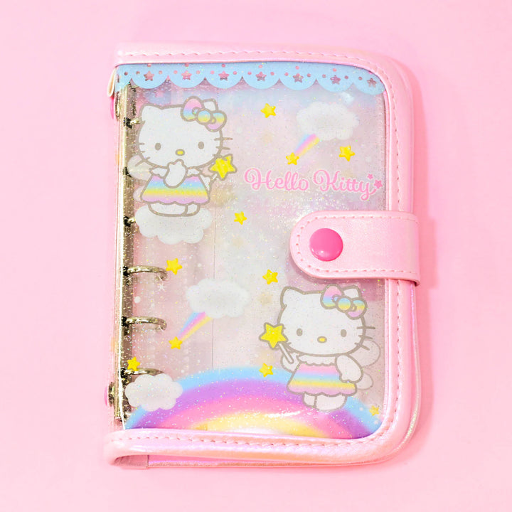 Hello Kitty Clear Glitter Sticker Binder