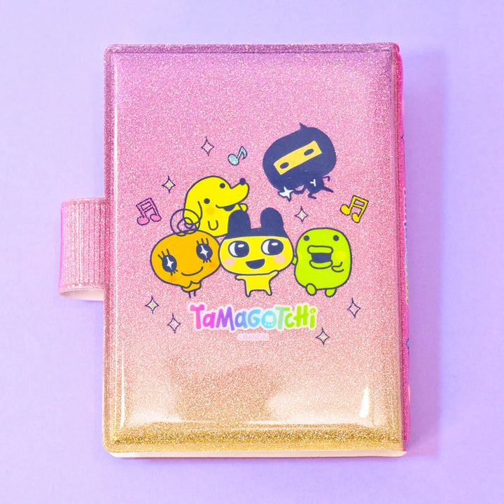 Tamagotchi Soft Glitter Cover Sticker Binder