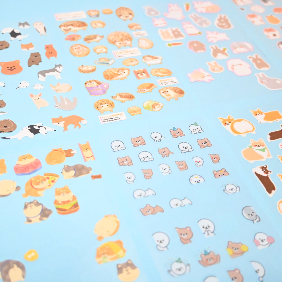 [Pre-loved] Animal Sticker Sheet Set