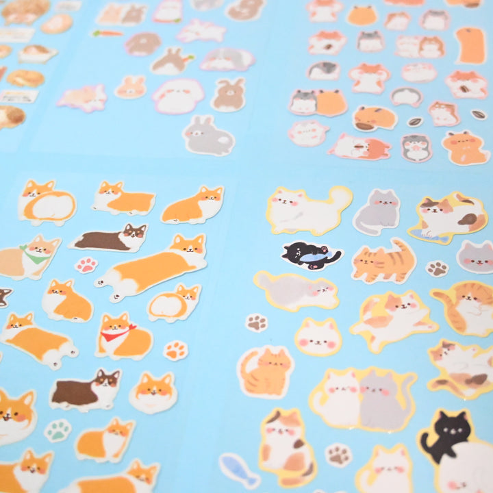 [Pre-loved] Animal Sticker Sheet Set