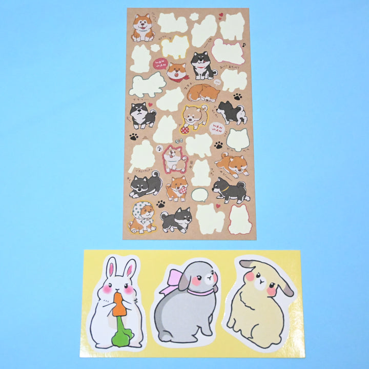 [Pre-loved] Animal Sticker Sheet Set