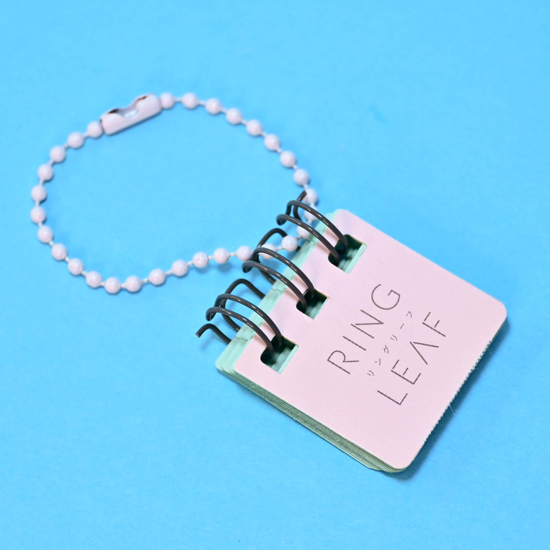 Kanmido Ring Leaf (Pink + Mint)