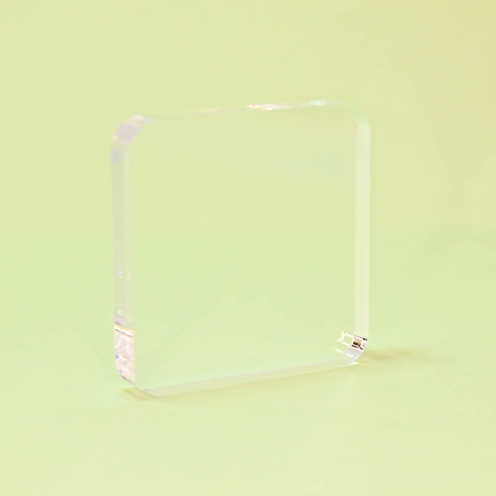World Craft Clear Acrylic Block 5x5cm