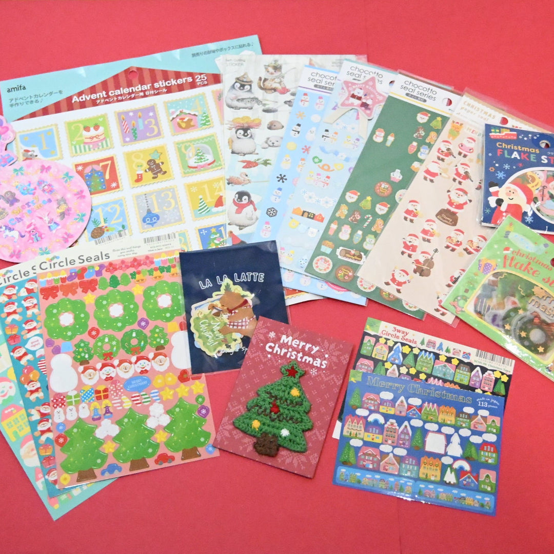 [Pre-loved] Christmas Stationery Set