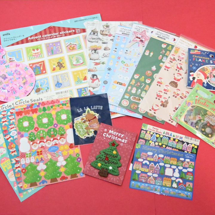[Pre-loved] Christmas Stationery Set