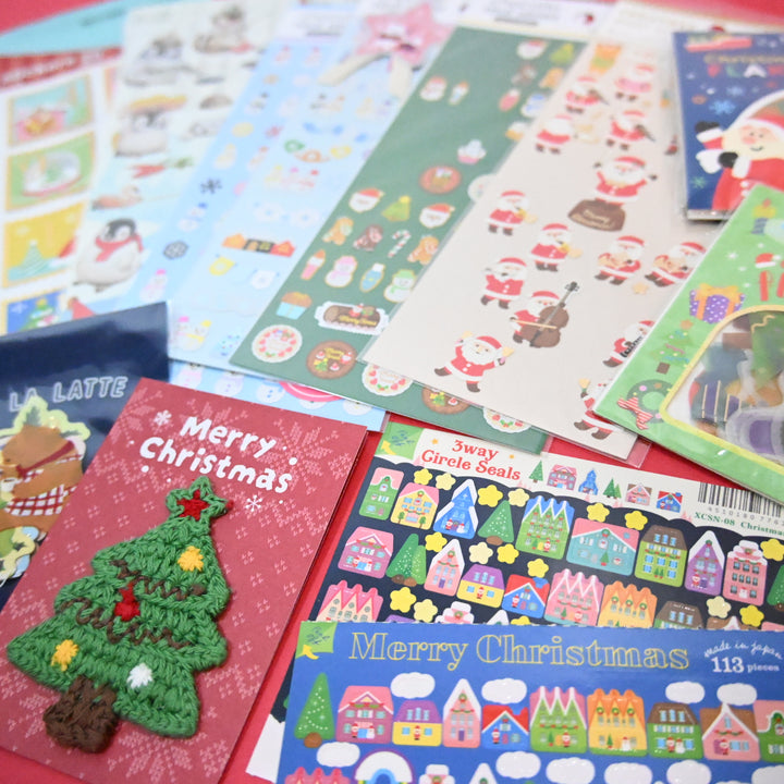 [Pre-loved] Christmas Stationery Set