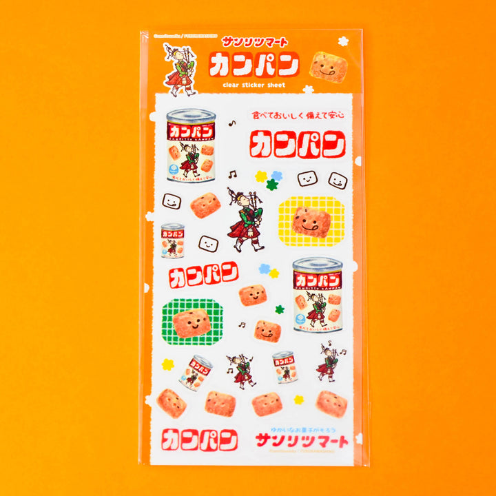 Sanritsu Market Can Pan Sticker Sheet
