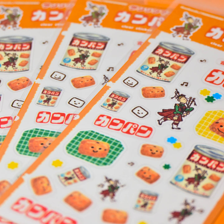 Sanritsu Market Can Pan Sticker Sheet