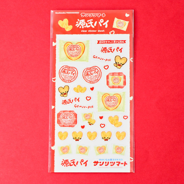 Sanritsu Market Genji Pie Sticker Sheet
