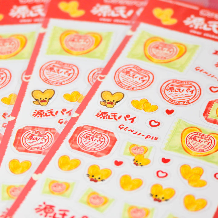 Sanritsu Market Genji Pie Sticker Sheet