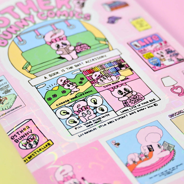 Esther Bunny Happiness-Filled Sticker Book (384 stickers!)