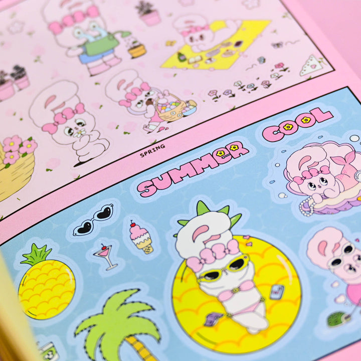 Esther Bunny Happiness-Filled Sticker Book (384 stickers!)