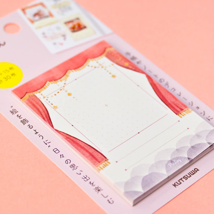 Kutsuwa PicLog Red Sticky Memo