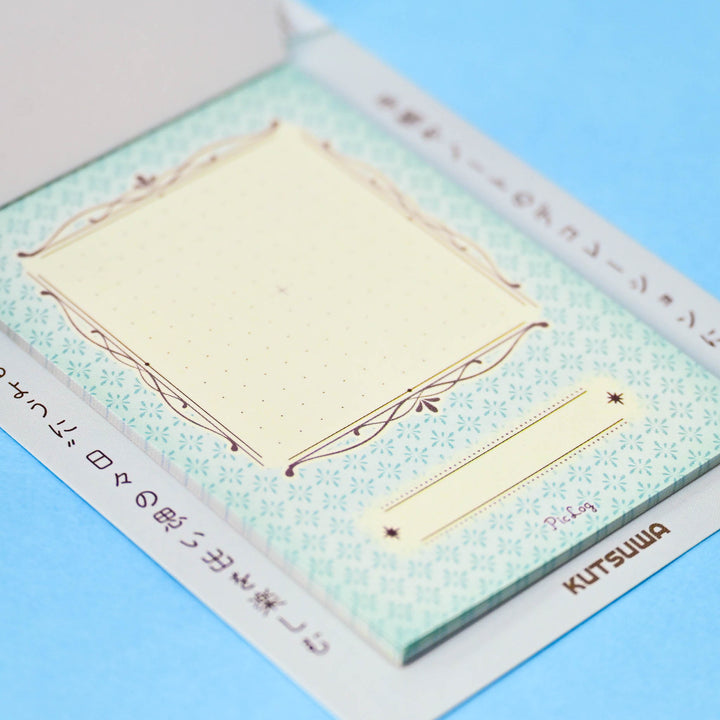 Kutsuwa PicLog Blue Pastel Sticky Memo