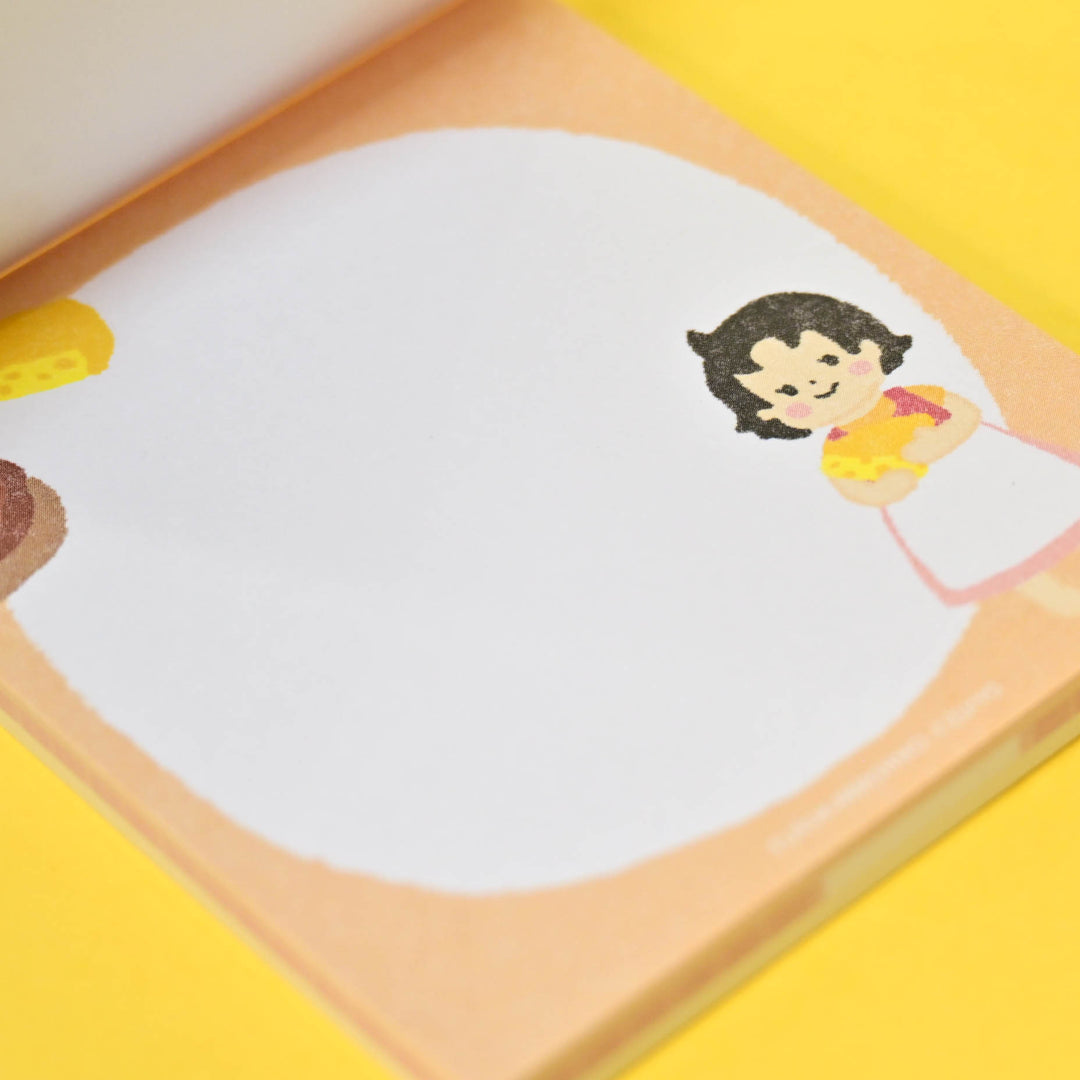 Furukawa Shiko x Zuiyo Mogumogu Heidi Bread Memo Pad