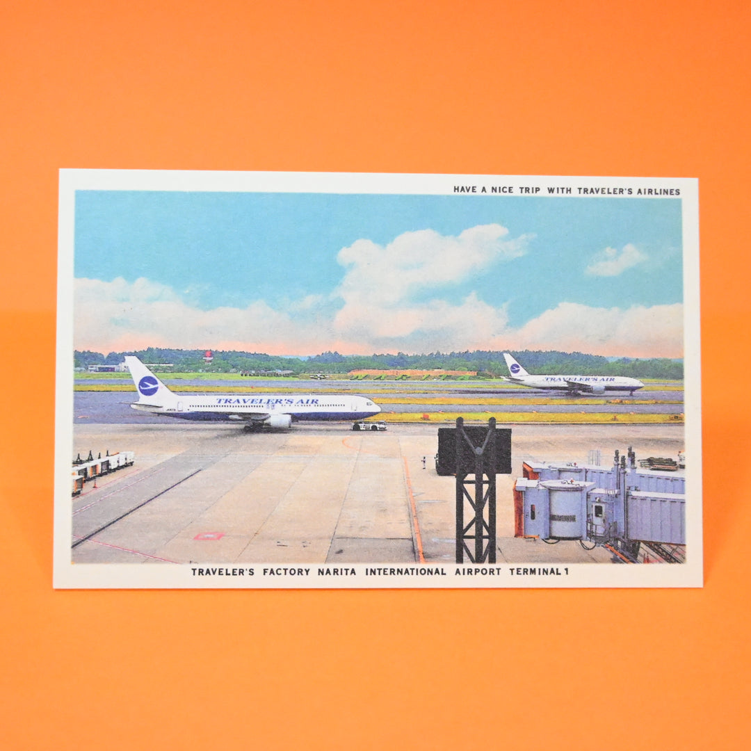Traveler's Company Japan Travel Post Card and Big Sticker Set