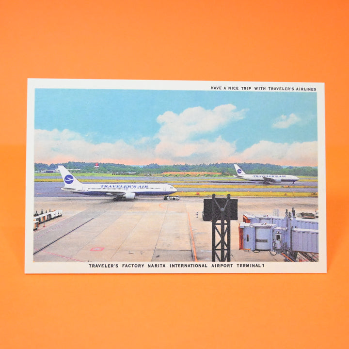 Traveler's Company Japan Travel Post Card and Big Sticker Set