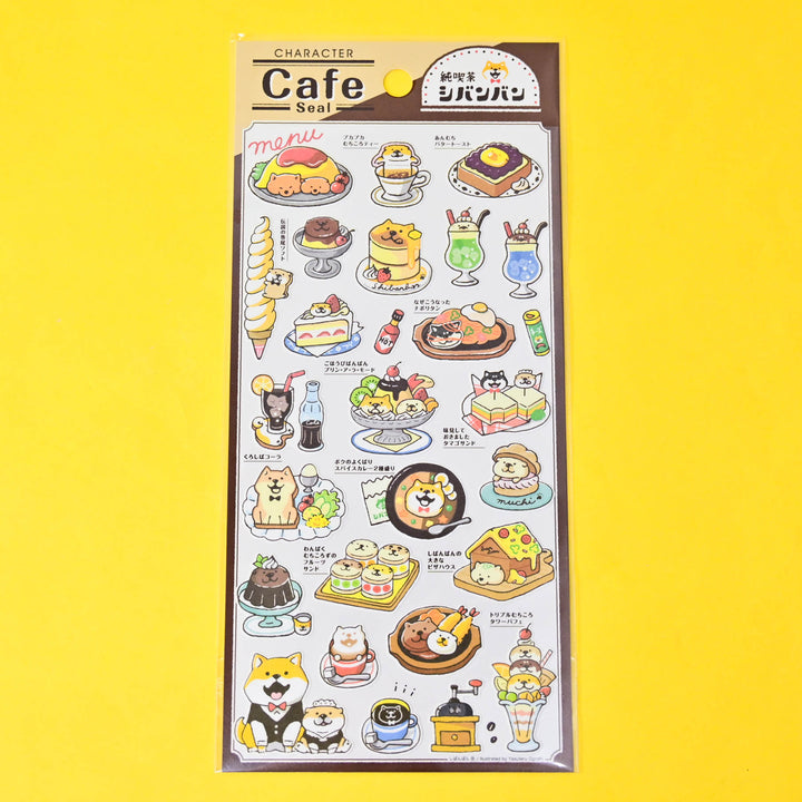 MINDWAVE Shibanban Café Sticker Sheet