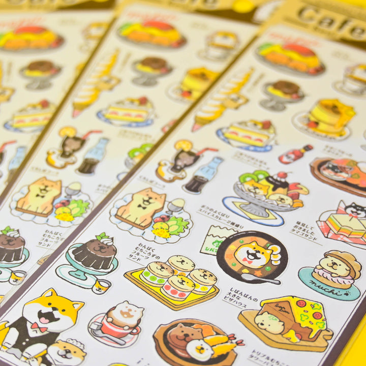 MINDWAVE Shibanban Café Sticker Sheet