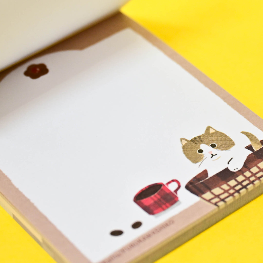 Kalita Life is Coffee Cat Memo Pad