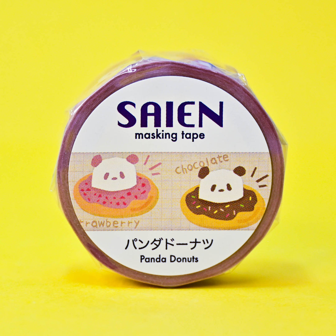 SAIEN Panda Donuts Washi Tape