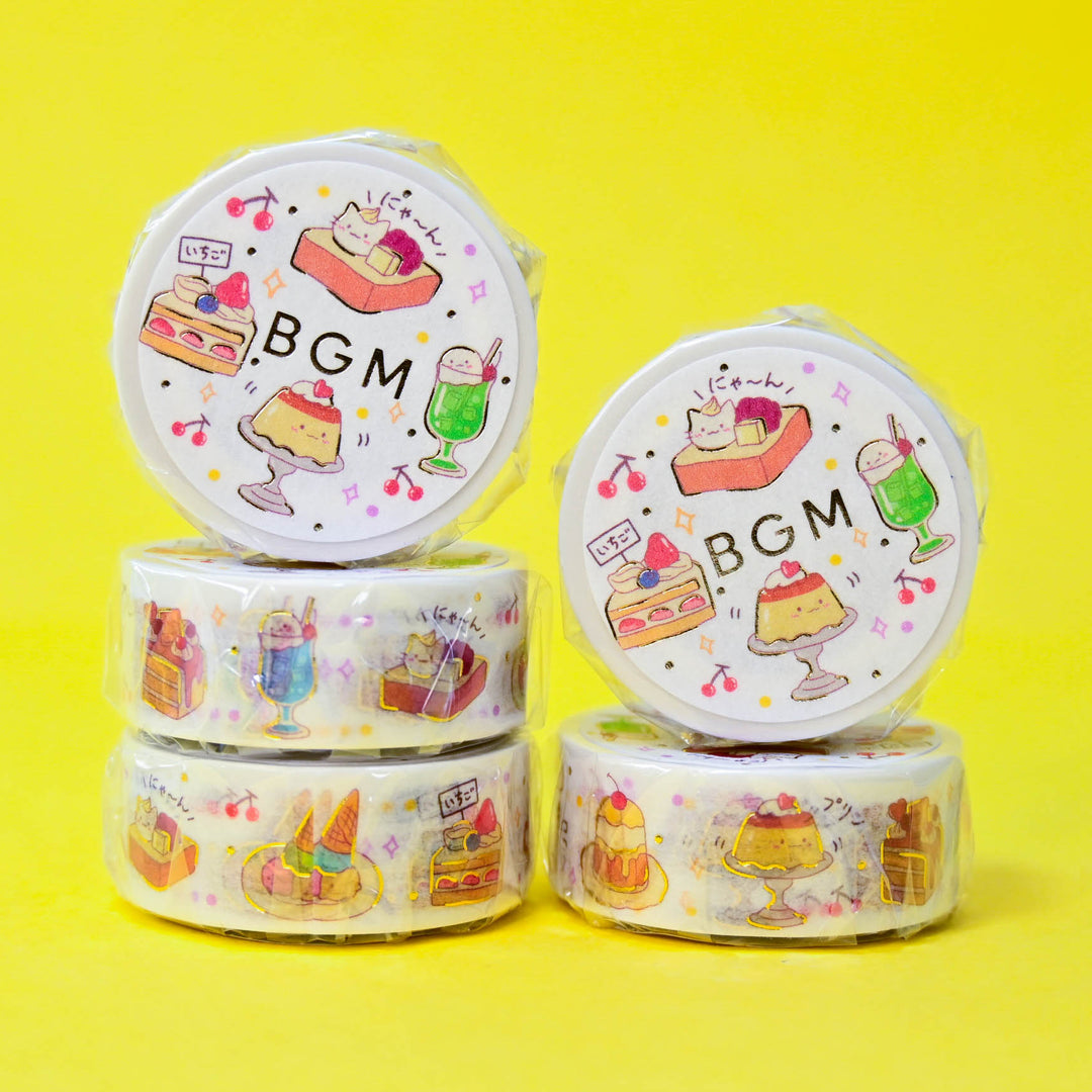 BGM Café Time Washi Tape