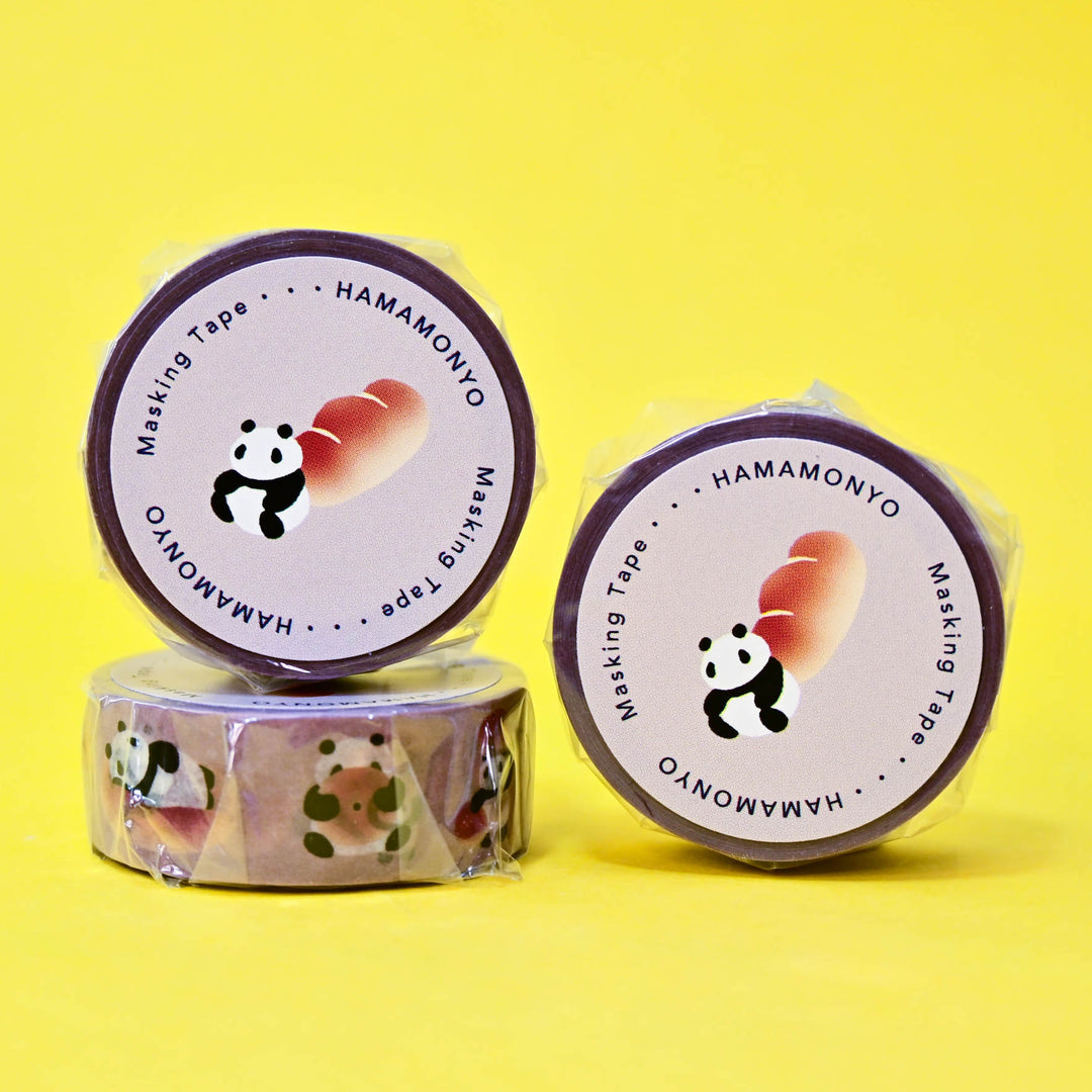 Hamamonyo Bread Pandas Washi Tape