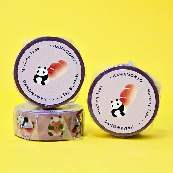 Hamamonyo Bread Pandas Washi Tape