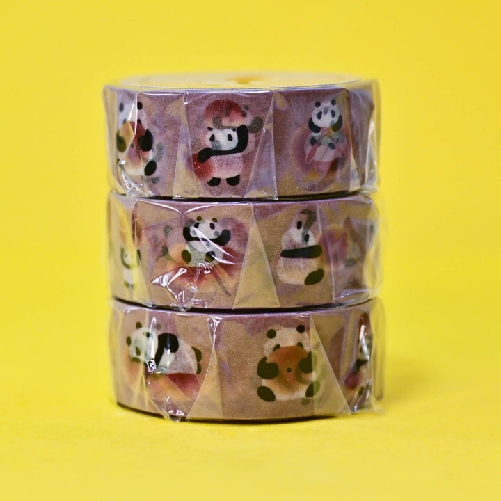 Hamamonyo Bread Pandas Washi Tape