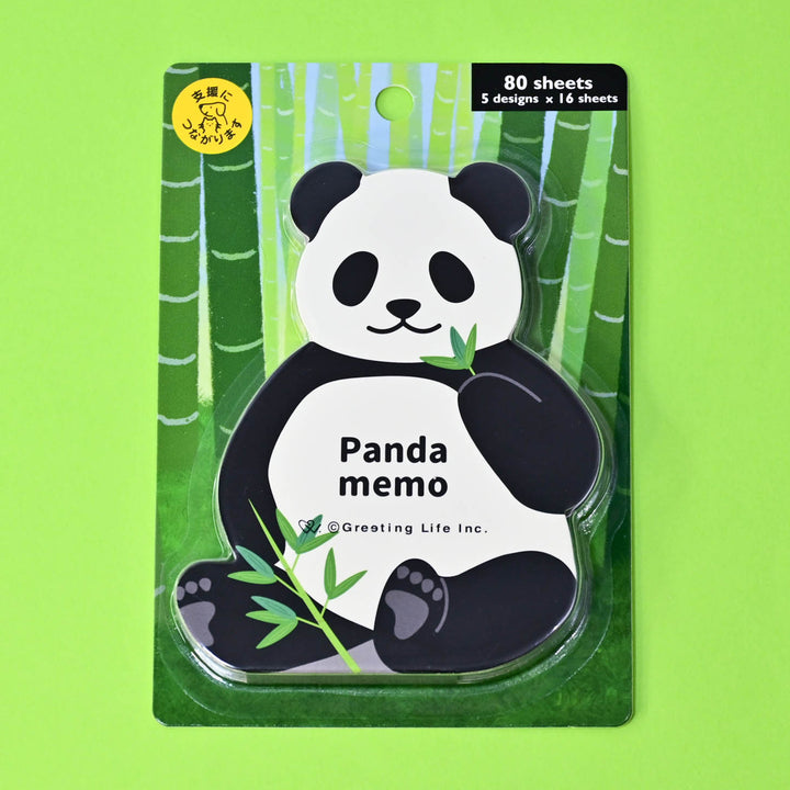 Die Cut Panda Memo Pad