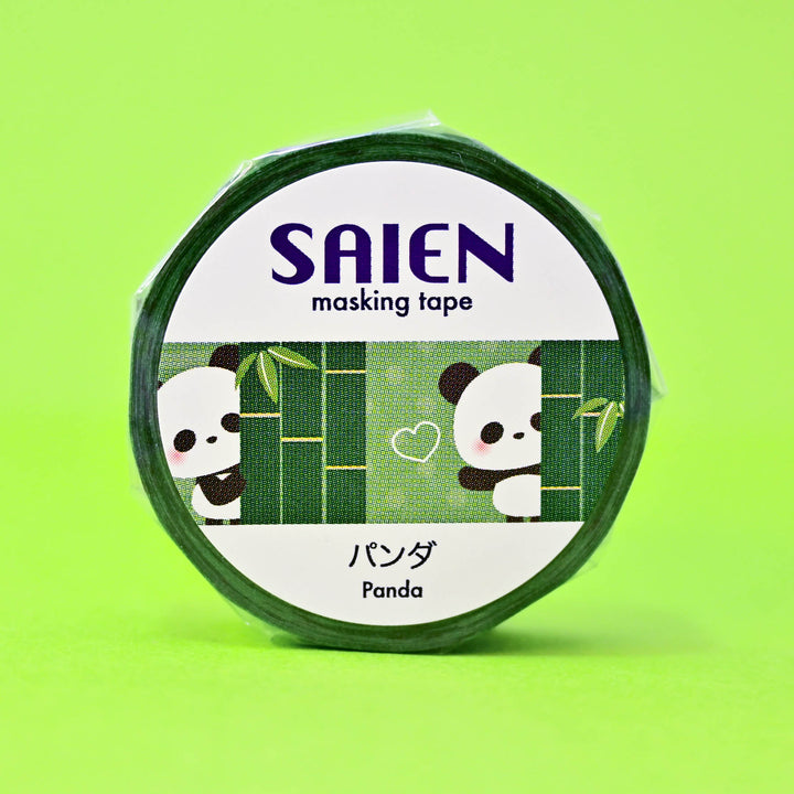 SAIEN Chibi Bamboo Panda Washi Tape