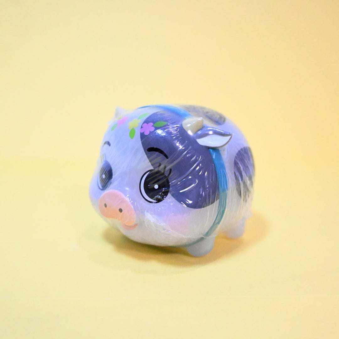 Piggy Bank and Friends Gacha (clear) - Cow