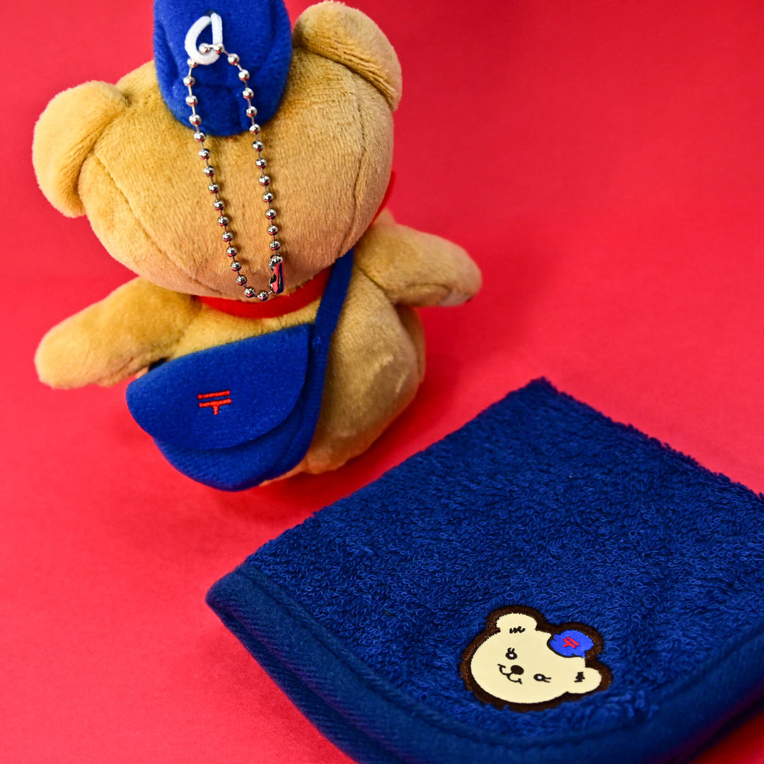 MOOK Posukuma Plush Keychain + Embroidered  Hand towel