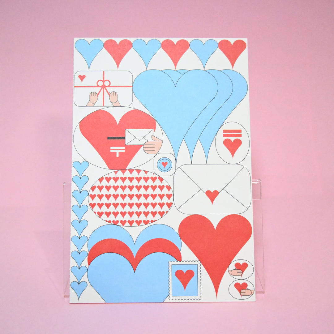 [Pre-loved] Mixed Stationery Set with Cute Bag