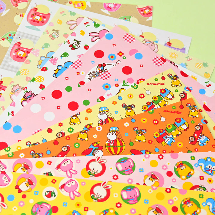 Ochame Friends Design Paper (20 pcs.)