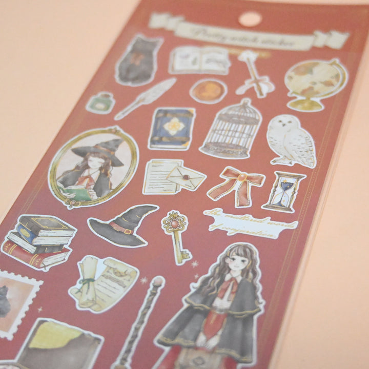 GAIA Pretty Witch Sticker Sheet Set (4 pcs.)