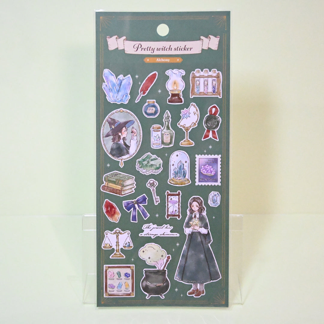 GAIA Pretty Witch Sticker Sheet Set (4 pcs.)