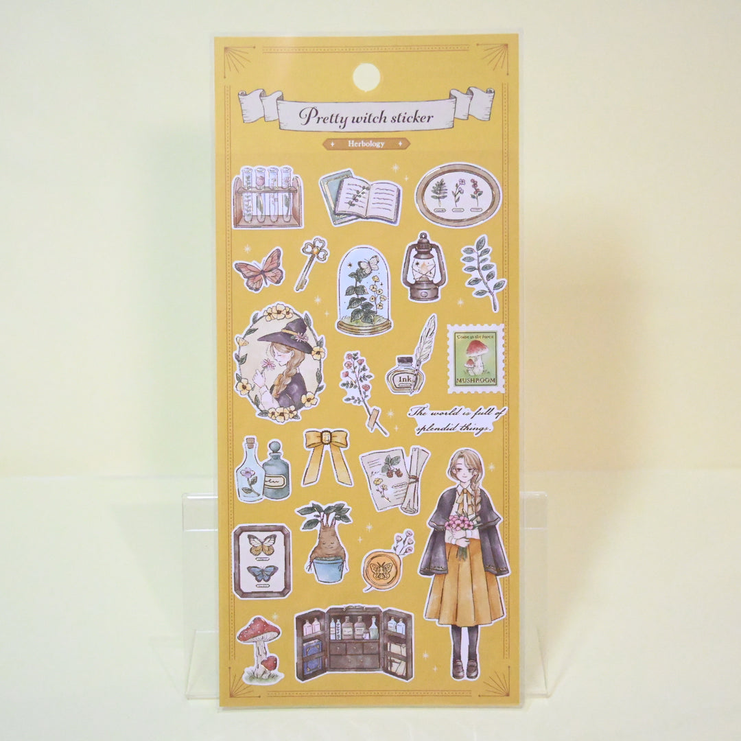 GAIA Pretty Witch Sticker Sheet Set (4 pcs.)