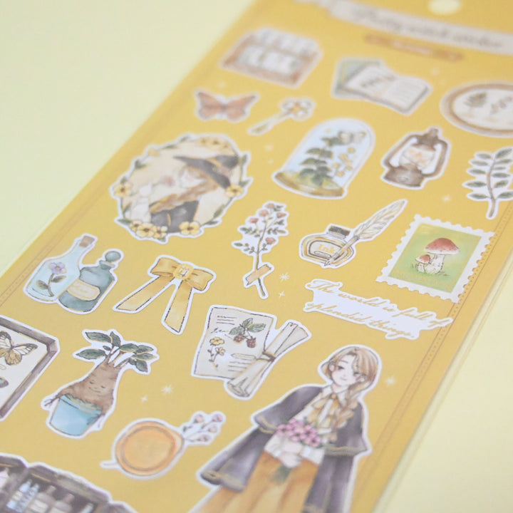 GAIA Pretty Witch Sticker Sheet Set (4 pcs.)