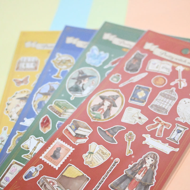 GAIA Pretty Witch Sticker Sheet Set (4 pcs.)