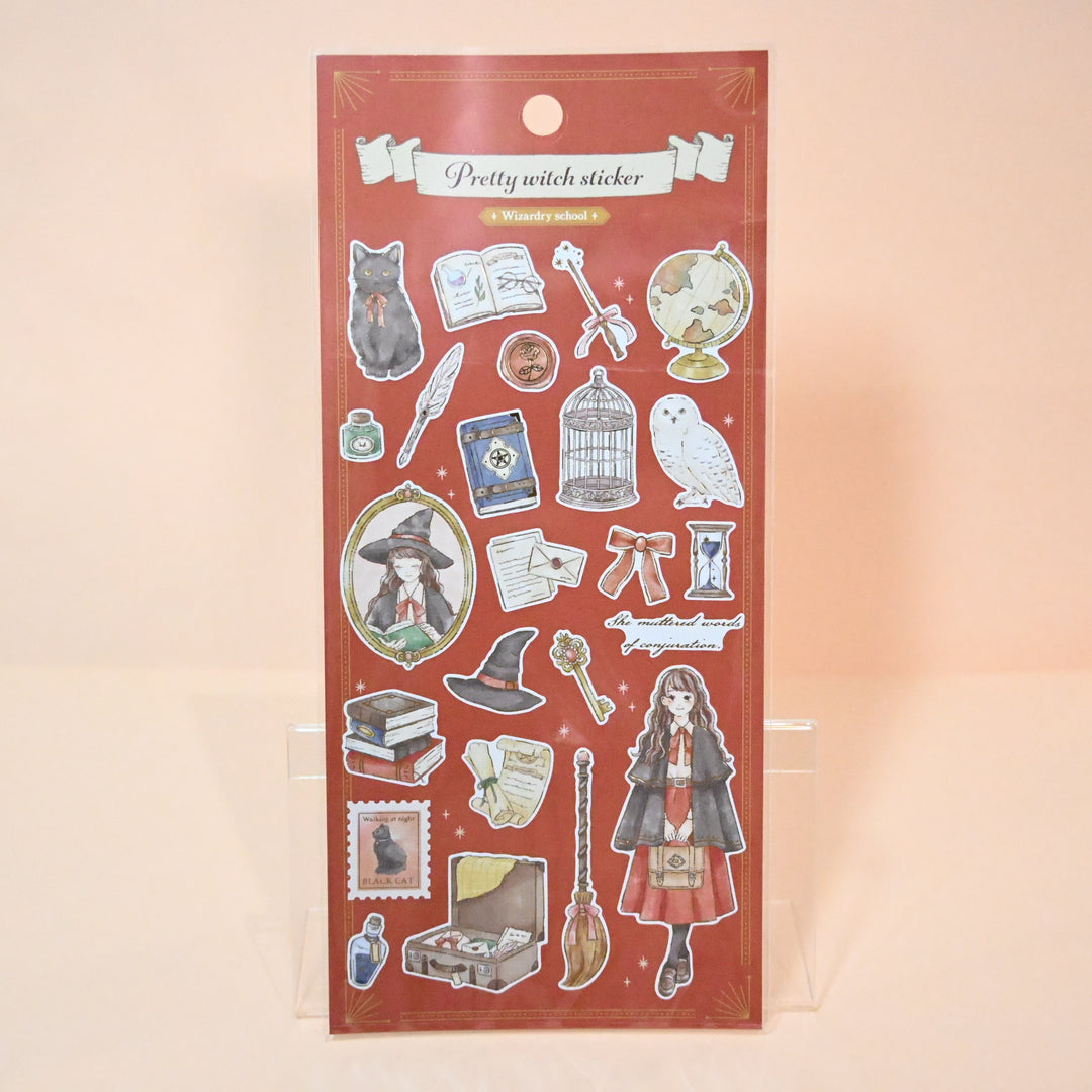 GAIA Pretty Witch Sticker Sheet Set (4 pcs.)