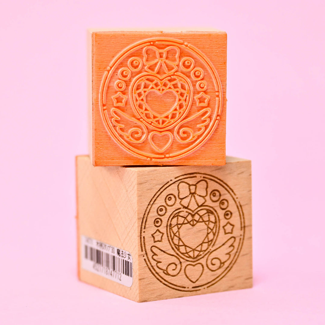 Artec Magical Girl Wooden Stamp Magic Compact