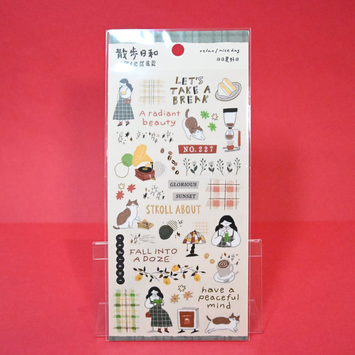 Everyday Fashion Sticker + Masking Tape Set