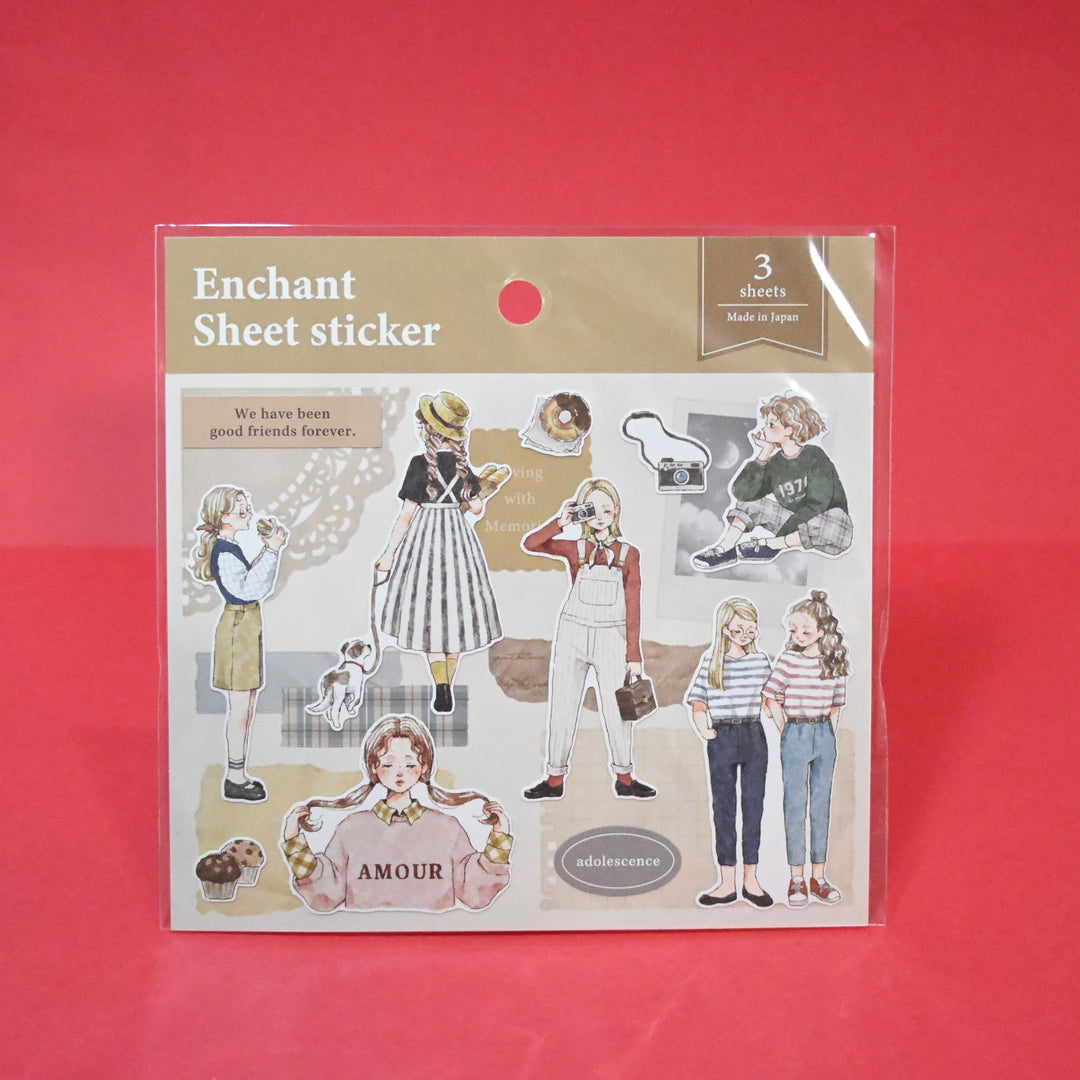 Everyday Fashion Sticker + Masking Tape Set