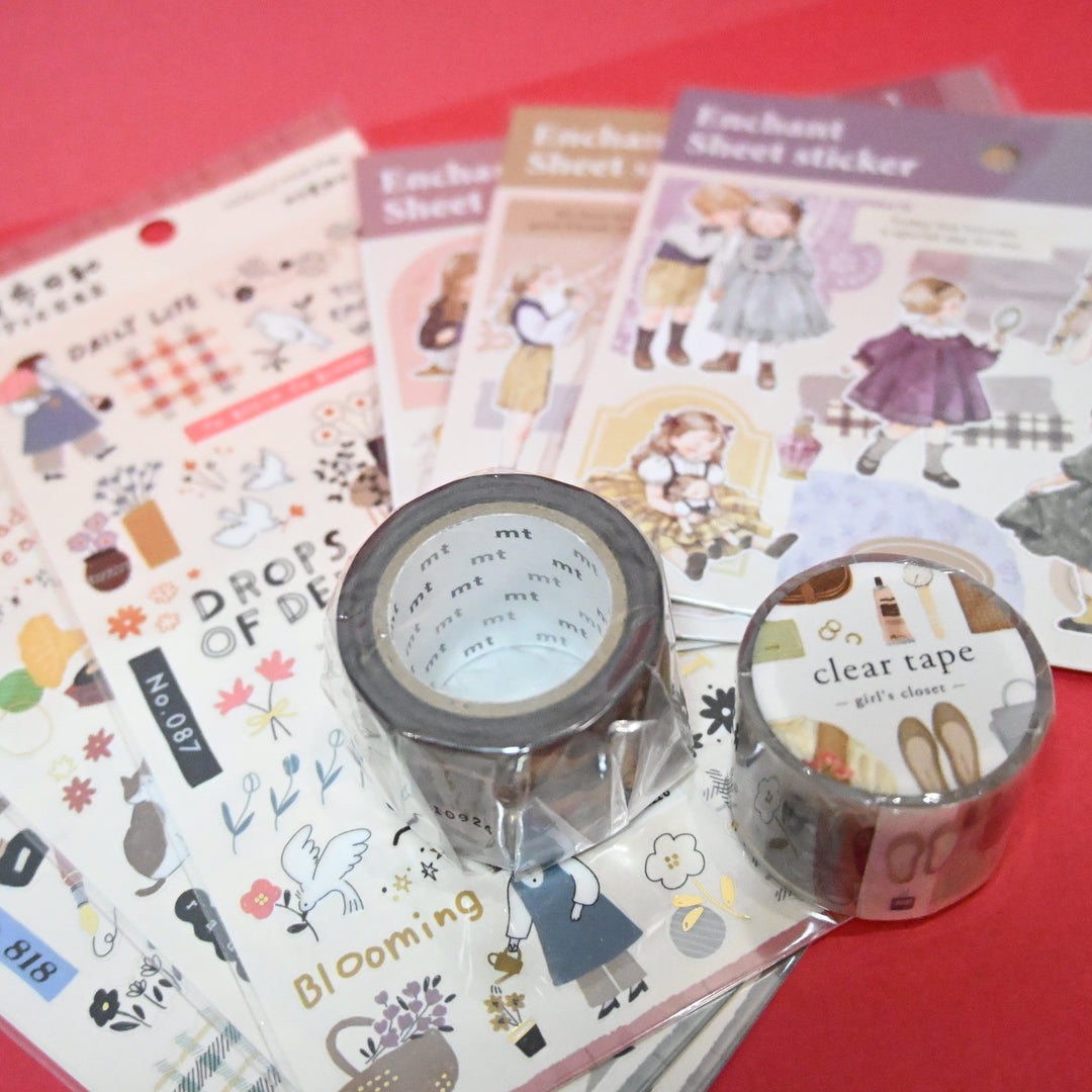 Everyday Fashion Sticker + Masking Tape Set