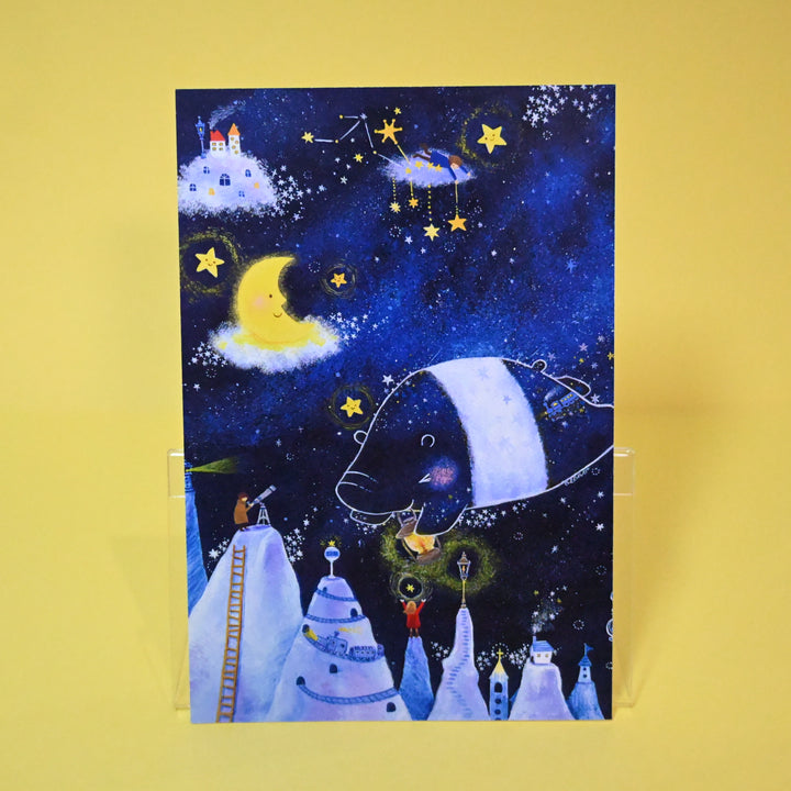Illustrated Animals Post Cards 15 Designs Set