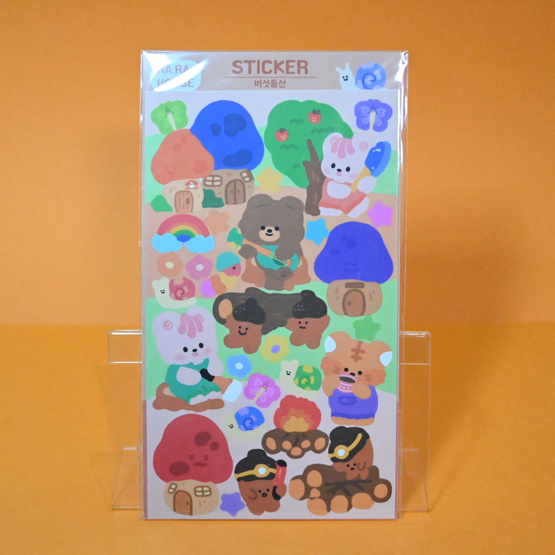 Cute Animal and Tea Time Stationery Set